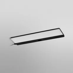 OSRAM LED-kaapinalusvalaisin Panel 30 x 10 cm musta CCT himmennettävä