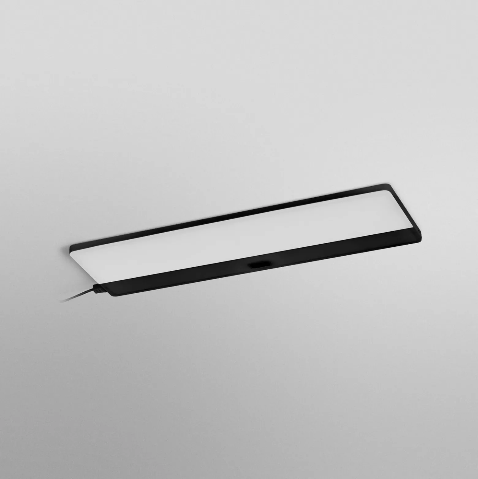 OSRAM LED-kaapinalusvalaisin Panel 30 x 10 cm musta CCT himmennettävä