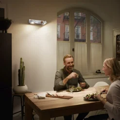 OSRAM LED-kattokohdevalo PLUTO, valkoinen, 2 metallista spotti 3 000 K