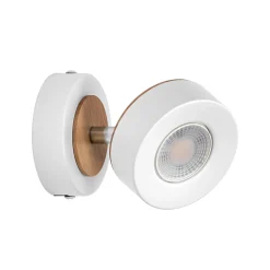 OSRAM LED-kattokohdevalo PLUTO, valkoinen, 1 spotti, metalli 3 000 K