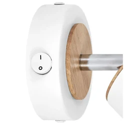 OSRAM LED-kattokohdevalo PLUTO, valkoinen, 1 spotti, metalli 3 000 K