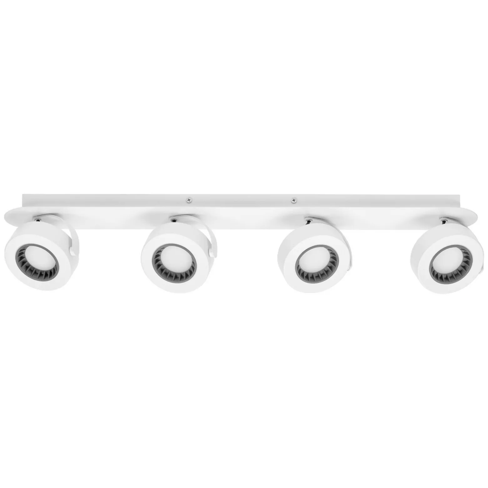 OSRAM LED-kattokohdevalo VENUS, valkoinen, 4-lamppuinen, metalli 3 000 K