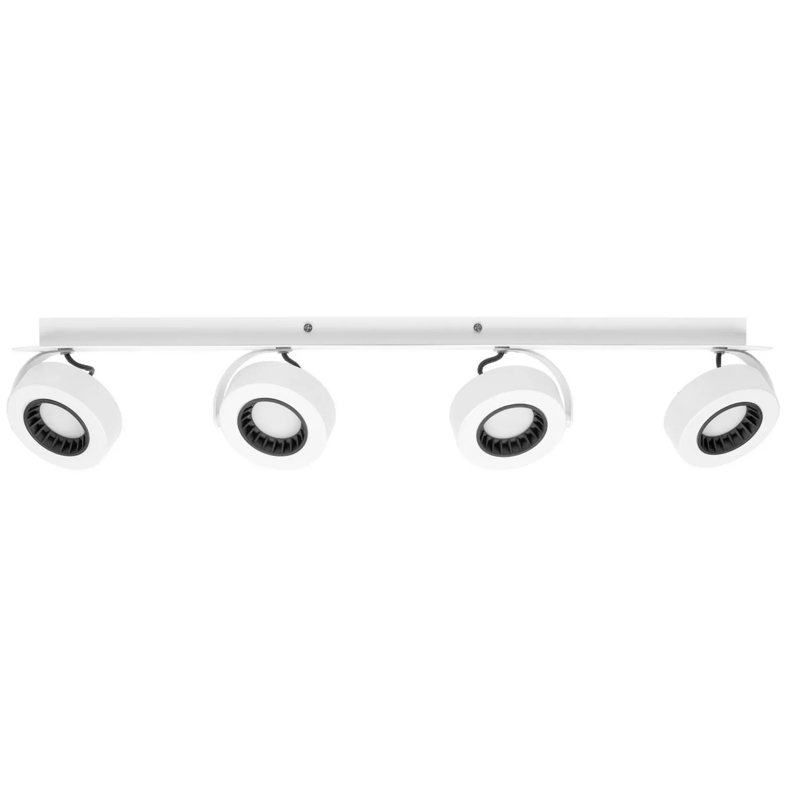 OSRAM LED-kattokohdevalo VENUS, valkoinen, 4-lamppuinen, metalli 3 000 K