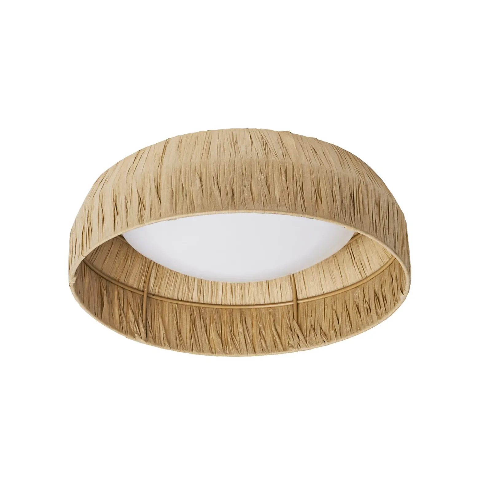 OSRAM LED-kattovalaisin Decor Bamboo Paper, Ø 30 cm, bambu
