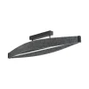 OSRAM LED-kattovalaisin Decor Flat Felt, harmaa, huopa, 3 000 K