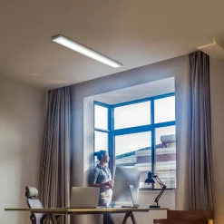 OSRAM LED-kattovalaisin OFFICE LINE, valkoinen, 122 cm, metalli