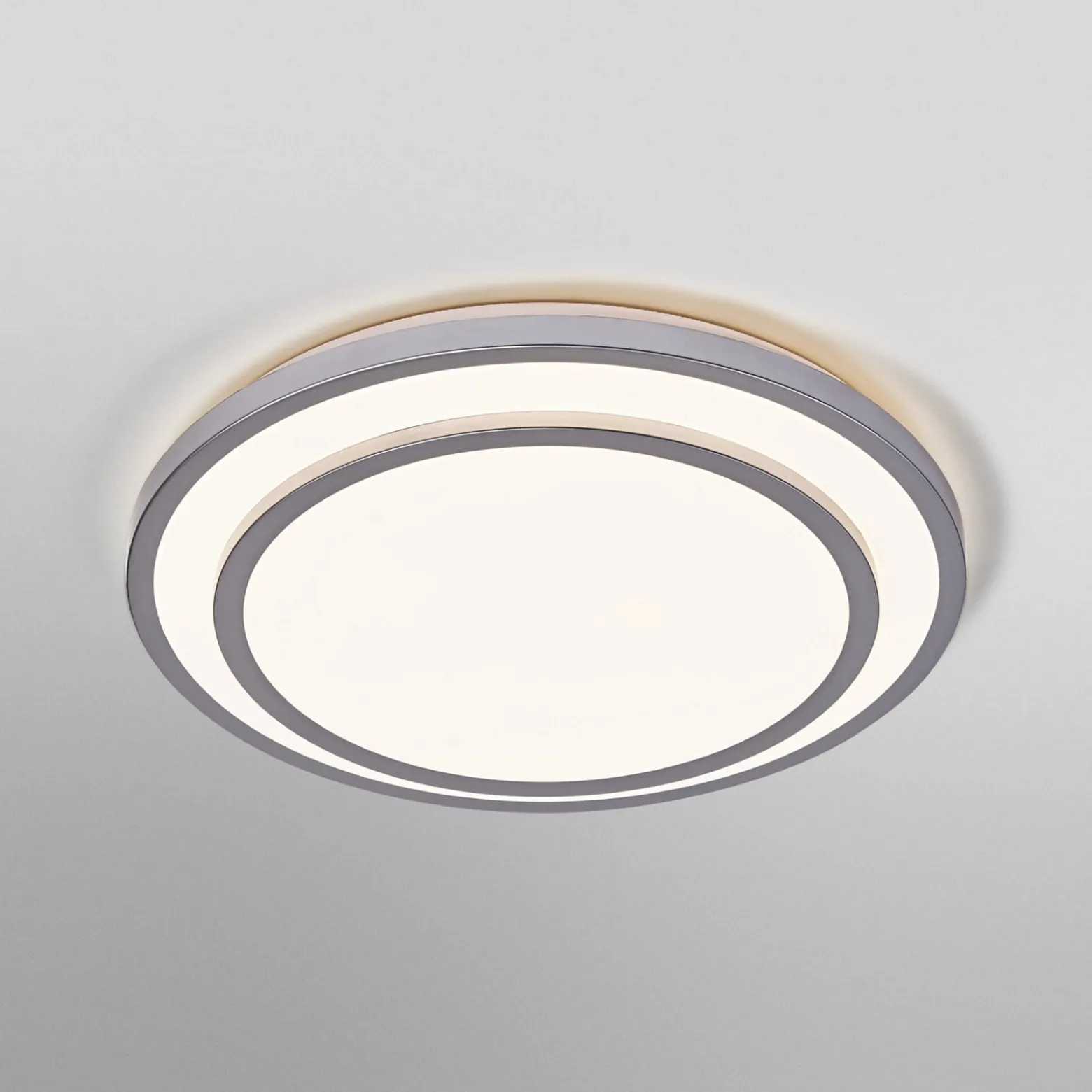 OSRAM LED-kattovalaisin ORBIS BERLIN, hopea, Ø 49 cm metalli