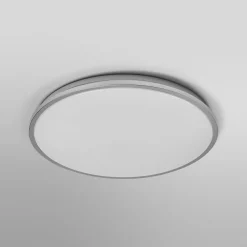 OSRAM LED-kattovalaisin ORBIS DUBLIN, Ø 49 cm, hopea metalli