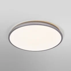 OSRAM LED-kattovalaisin ORBIS DUBLIN, Ø 49 cm, hopea metalli