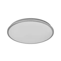 OSRAM LED-kattovalaisin ORBIS DUBLIN, Ø 49 cm, hopea metalli