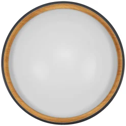 OSRAM LED-kattovalaisin ORBIS LIVIA, Ø 30 cm, harmaa, metalli, himmennettävä