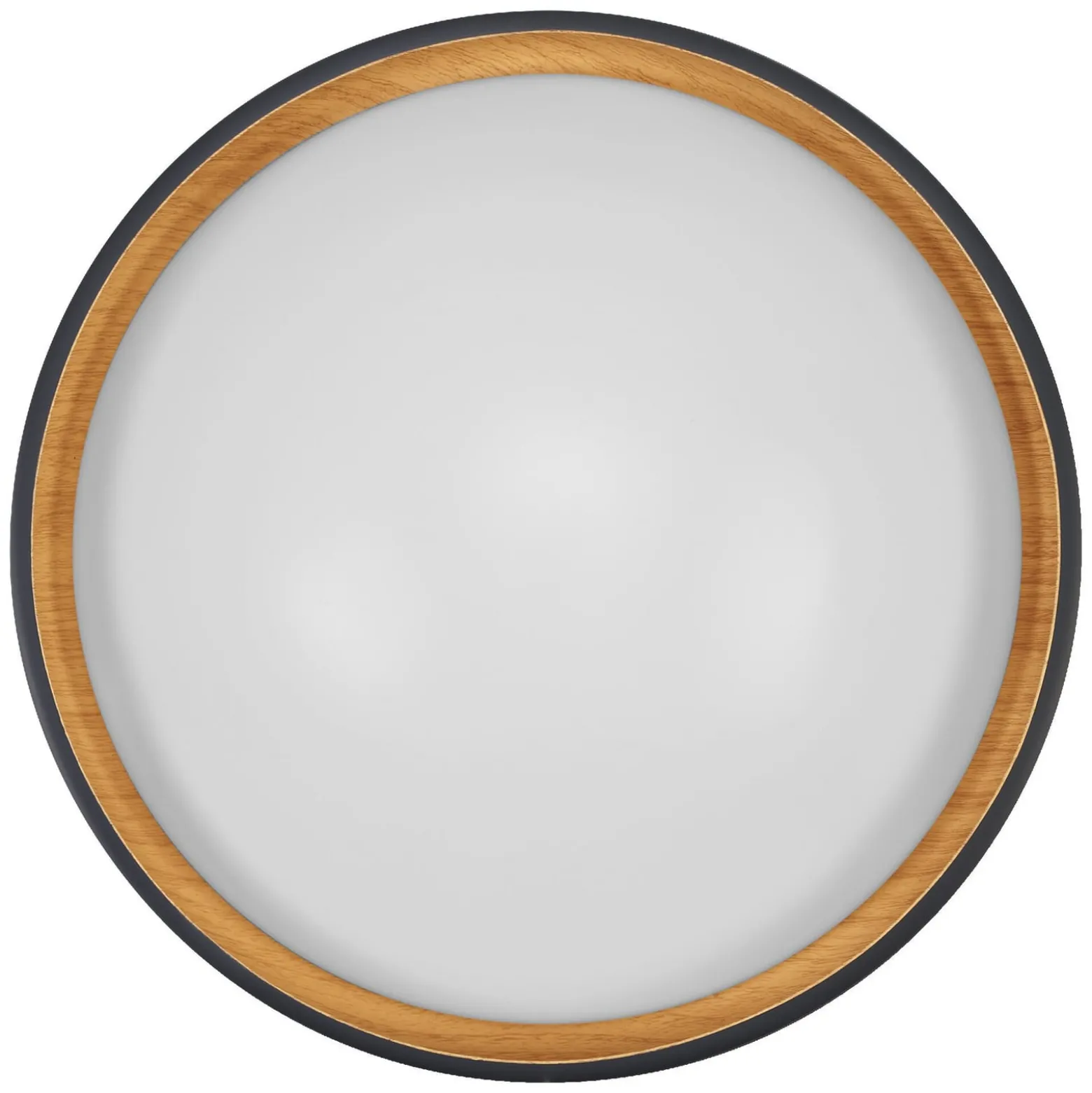 OSRAM LED-kattovalaisin ORBIS LIVIA, Ø 30 cm, harmaa, metalli, himmennettävä