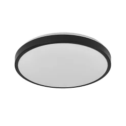 OSRAM LED-kattovalaisin ORBIS LONDON, musta, Ø 40 cm, metalli