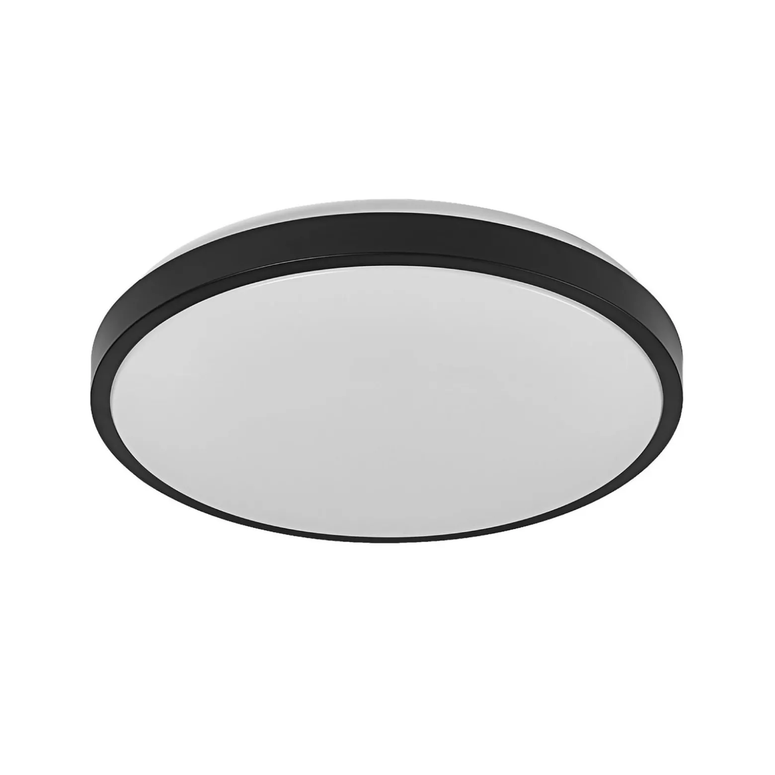 OSRAM LED-kattovalaisin ORBIS LONDON, musta, Ø 40 cm, metalli