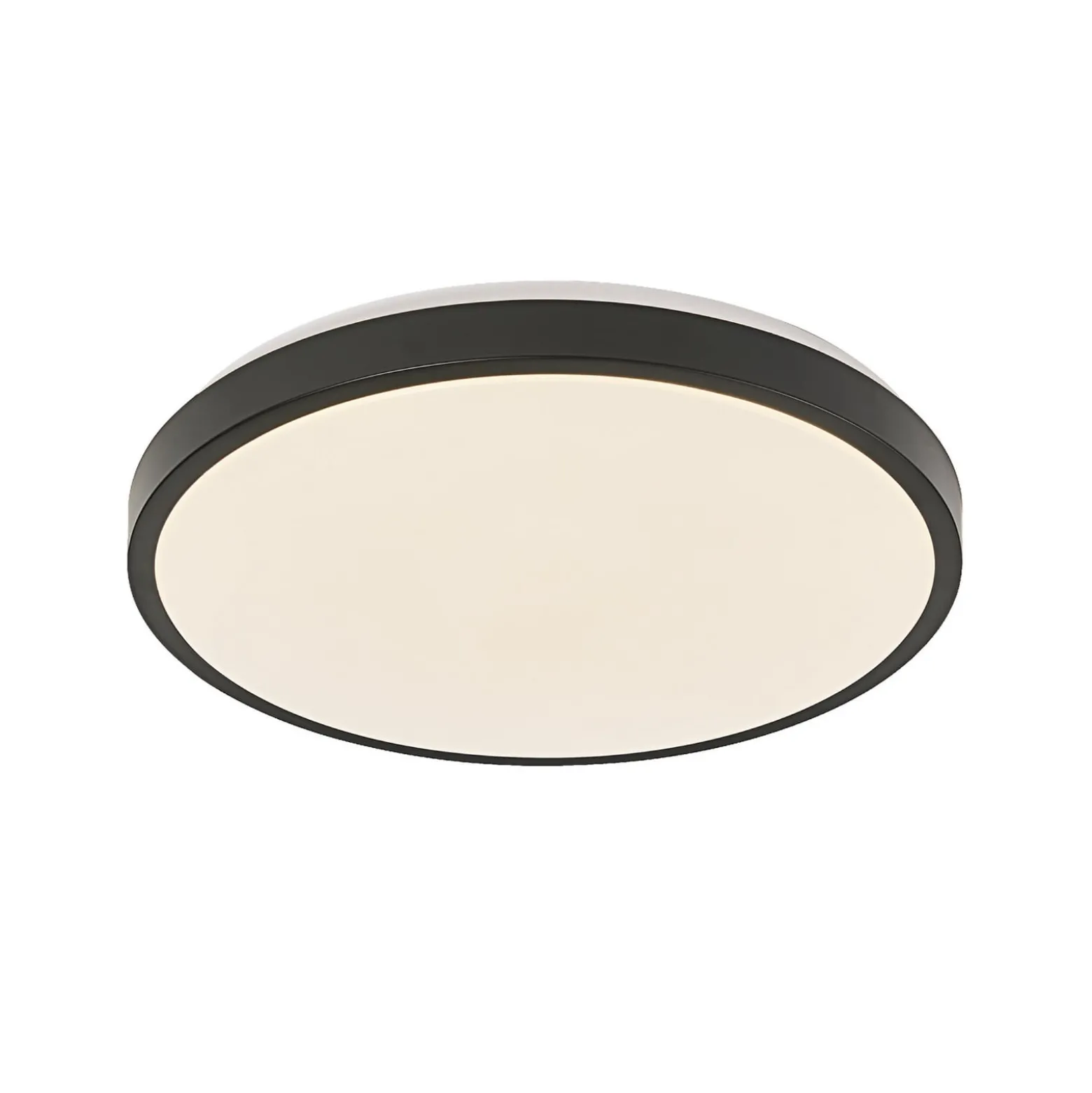 OSRAM LED-kattovalaisin ORBIS LONDON, musta, Ø 40 cm, metalli