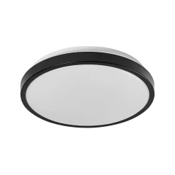 OSRAM LED-kattovalaisin ORBIS LONDON, musta, Ø 28 cm, metalli