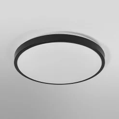 OSRAM LED-kattovalaisin ORBIS LONDON, musta, Ø 48 cm, metalli
