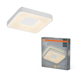 OSRAM LED-kattovalaisin ORBIS PIANA, valkoinen, 38 x 38 cm, clickdim