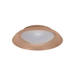 OSRAM LED-kattovalaisin ORBIS PLATE, ruusunkultainen, Ø 31 cm, clickdim