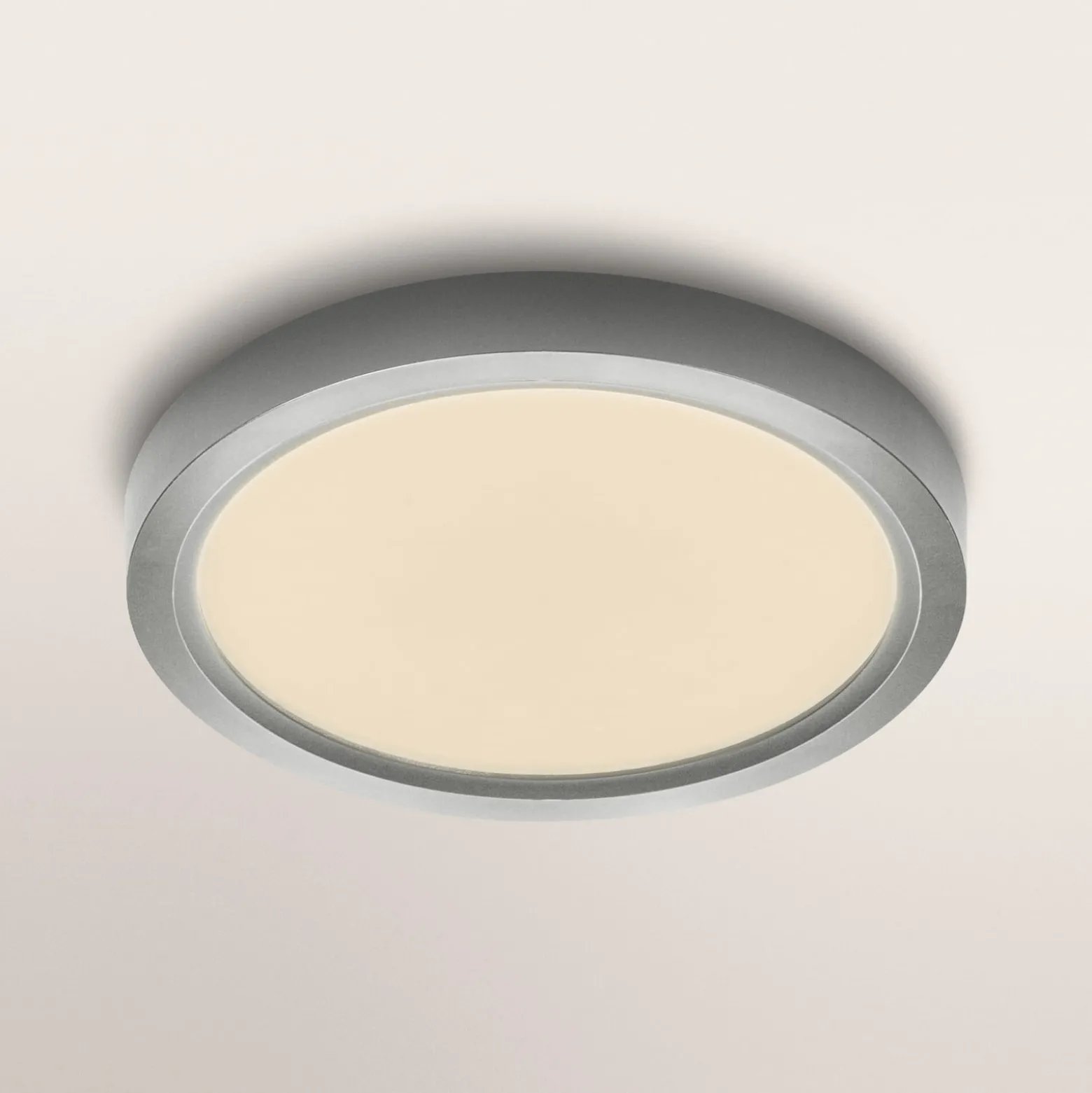 OSRAM LED-kattovalaisin ORBIS QUICKFIX Ø 32 cm hopea clickdim