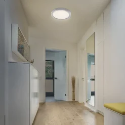 OSRAM LED-kattovalaisin ORBIS QUICKFIX Ø 32 cm hopea clickdim