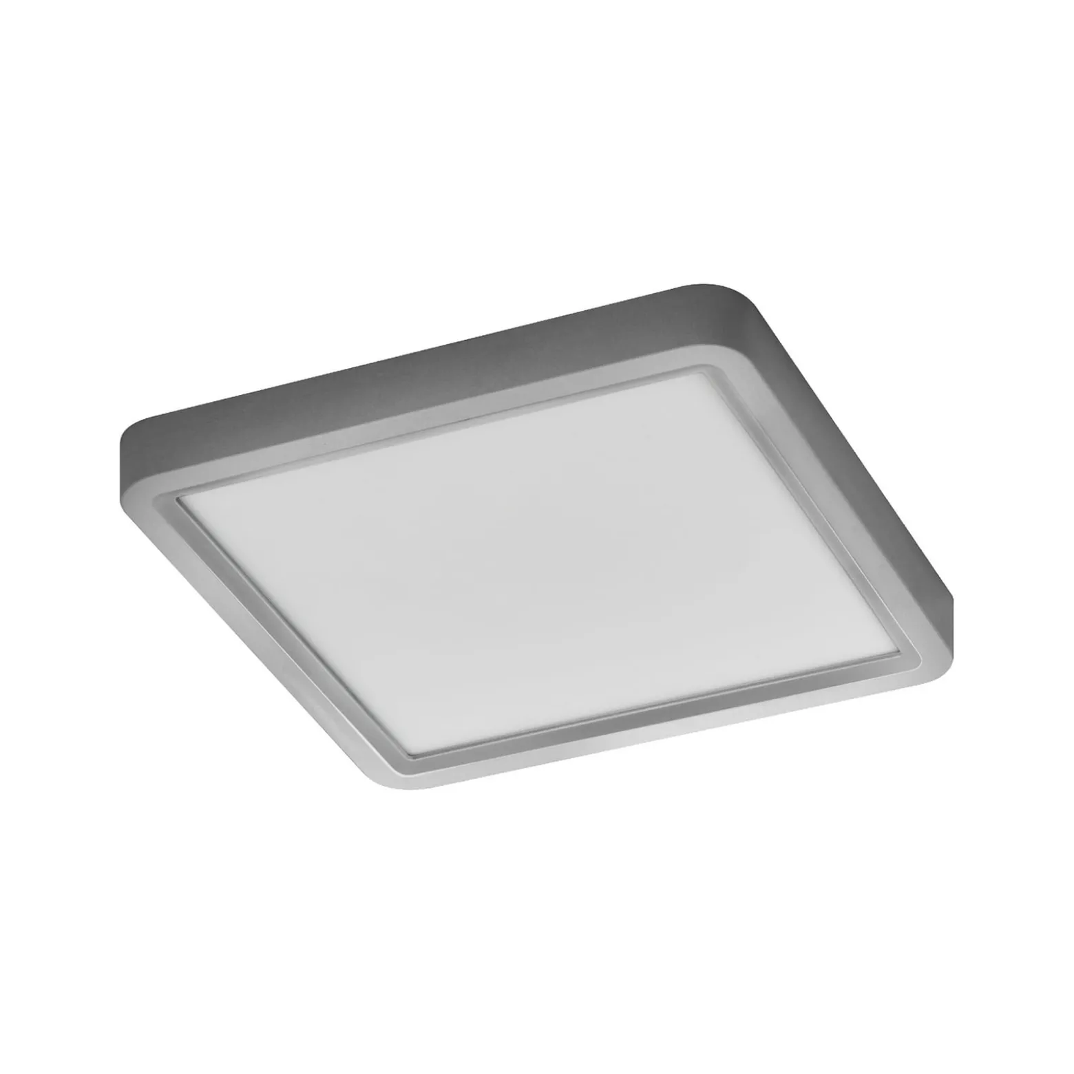 OSRAM LED-kattovalaisin ORBIS QUICKFIX 32x32 cm, hopea, clickdim