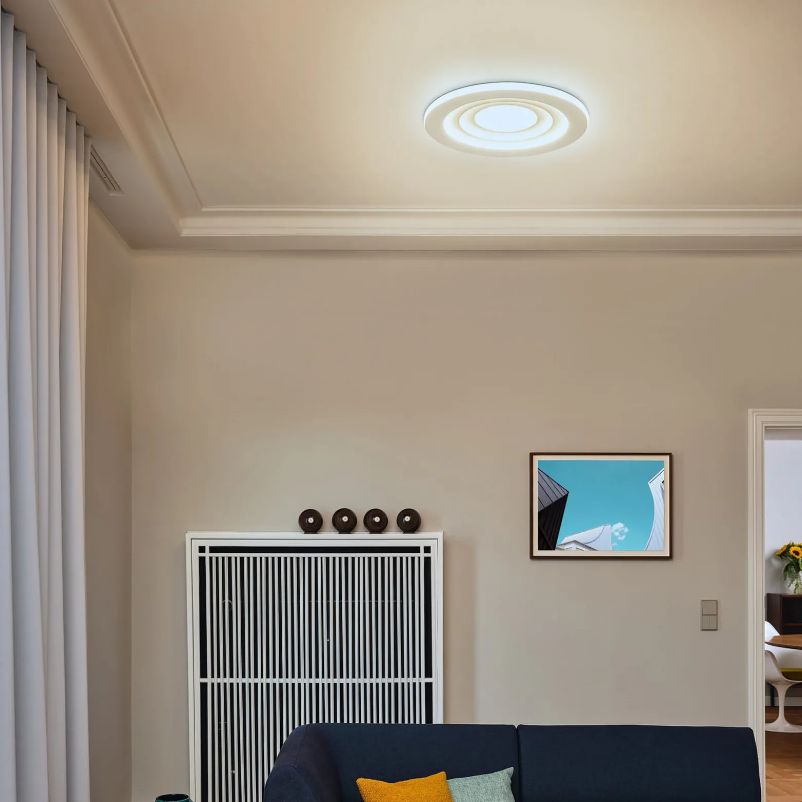 OSRAM LED-kattovalaisin ORBIS SPIRAL LOOP 51 cm valkoinen Sidelight