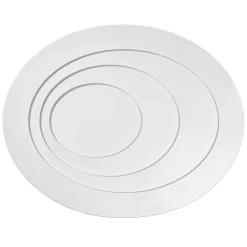 OSRAM LED-kattovalaisin ORBIS SPIRAL OVAL, Ø 72 cm valkoinen 63 W