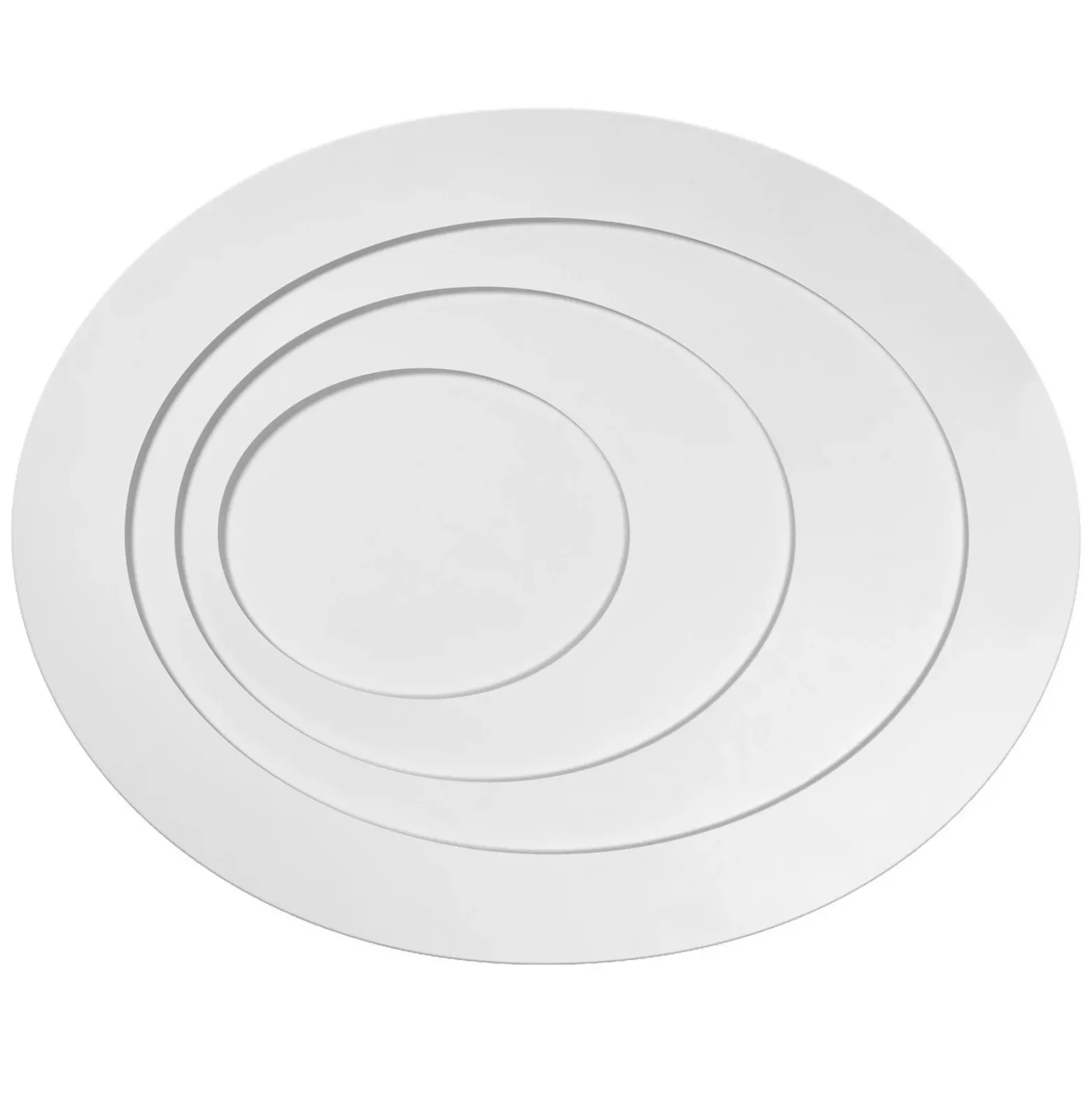 OSRAM LED-kattovalaisin ORBIS SPIRAL OVAL, Ø 72 cm valkoinen 63 W
