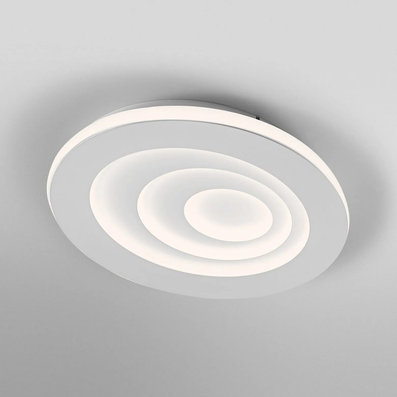 OSRAM LED-kattovalaisin ORBIS SPIRAL OVAL, Ø 36 cm valkoinen 27 W