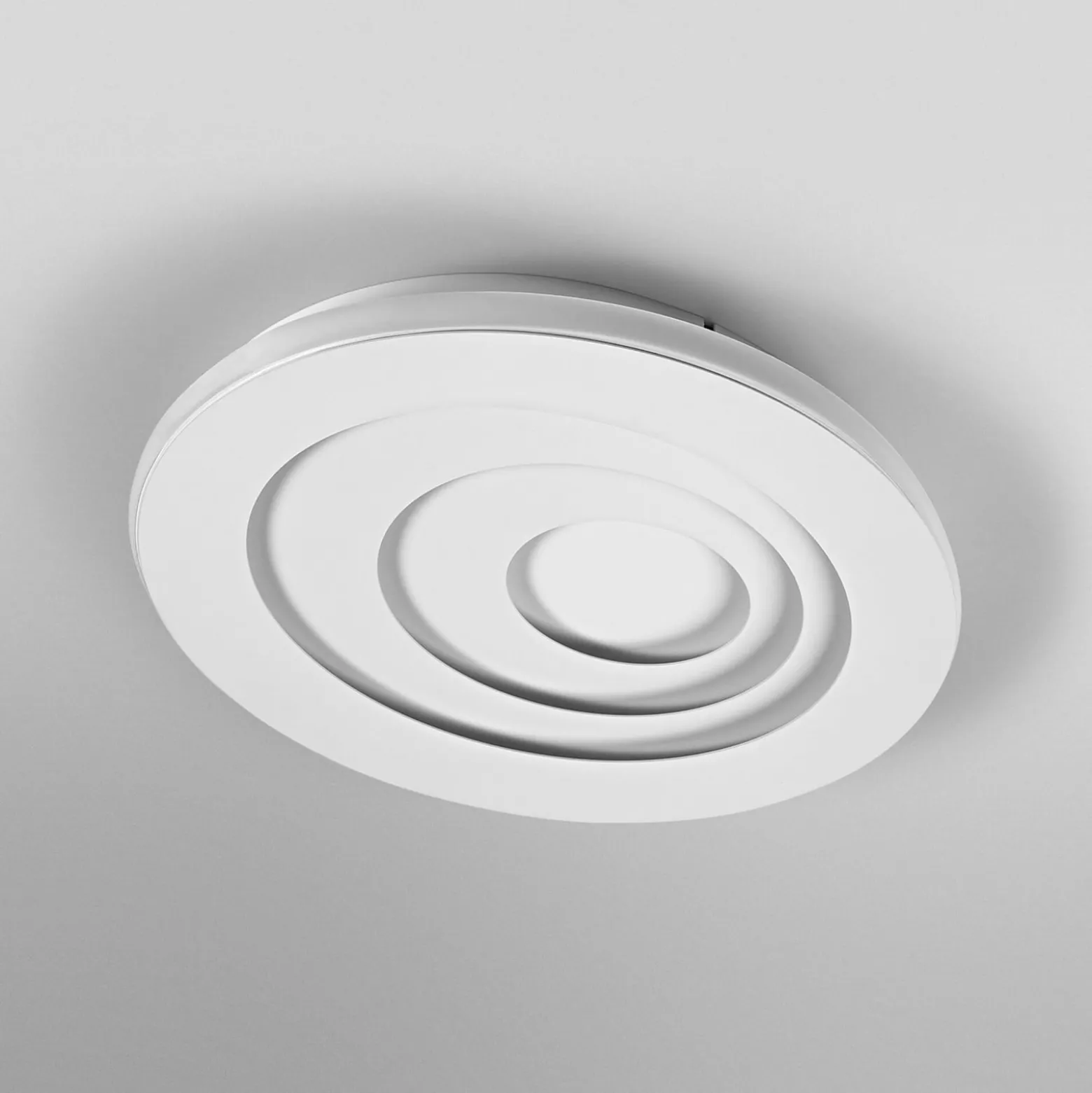 OSRAM LED-kattovalaisin ORBIS SPIRAL OVAL, Ø 36 cm valkoinen 27 W