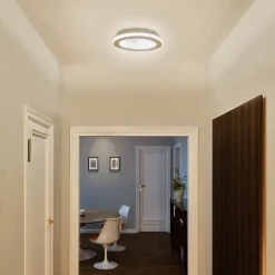OSRAM LED-kattovalaisin ORBIS SPIRAL OVAL, Ø 36 cm valkoinen 27 W