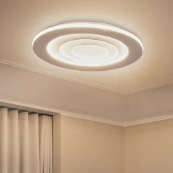OSRAM LED-kattovalaisin ORBIS SPIRAL ROUND, Ø 69 cm, valkoinen 63 W