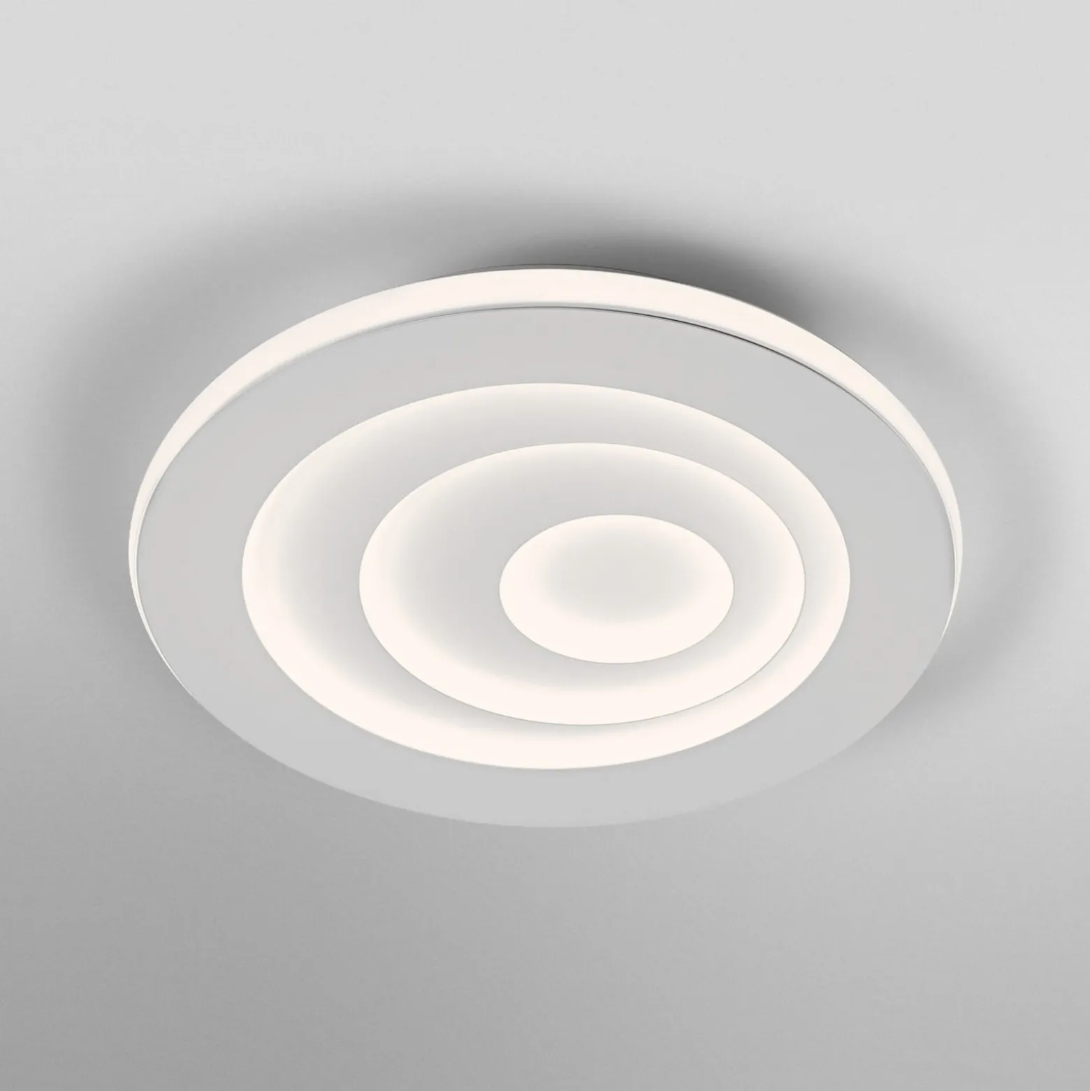 OSRAM LED-kattovalaisin ORBIS SPIRAL ROUND, Ø 37 cm, valkoinen 38 W