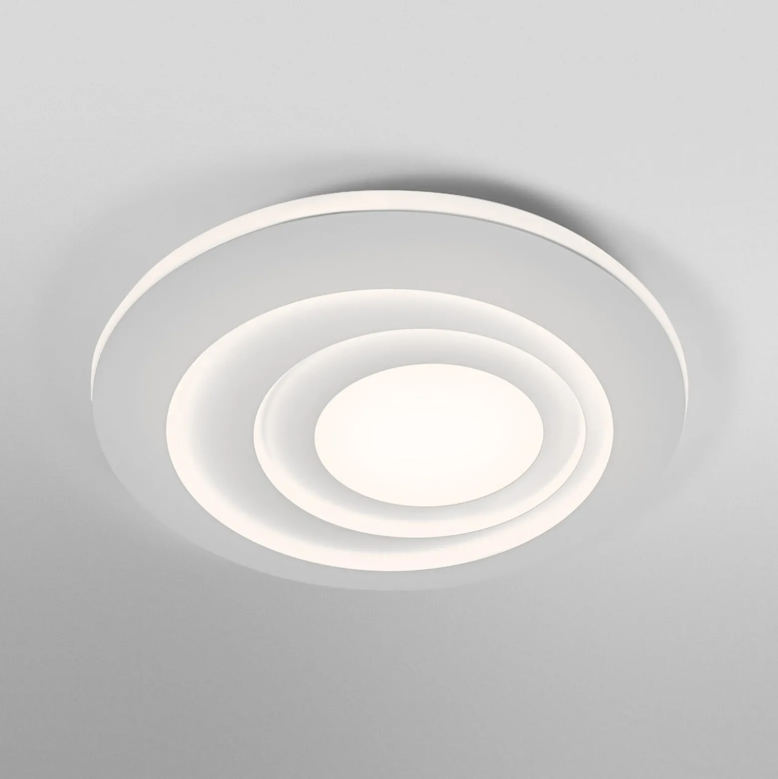 OSRAM LED-kattovalaisin ORBIS SPIRAL ROUND Ø 52 cm valkoinen ylös/alas