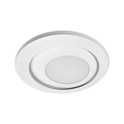 OSRAM LED-kattovalaisin ORBIS SPIRAL ROUND Ø 40 cm valkoinen ylös/alas
