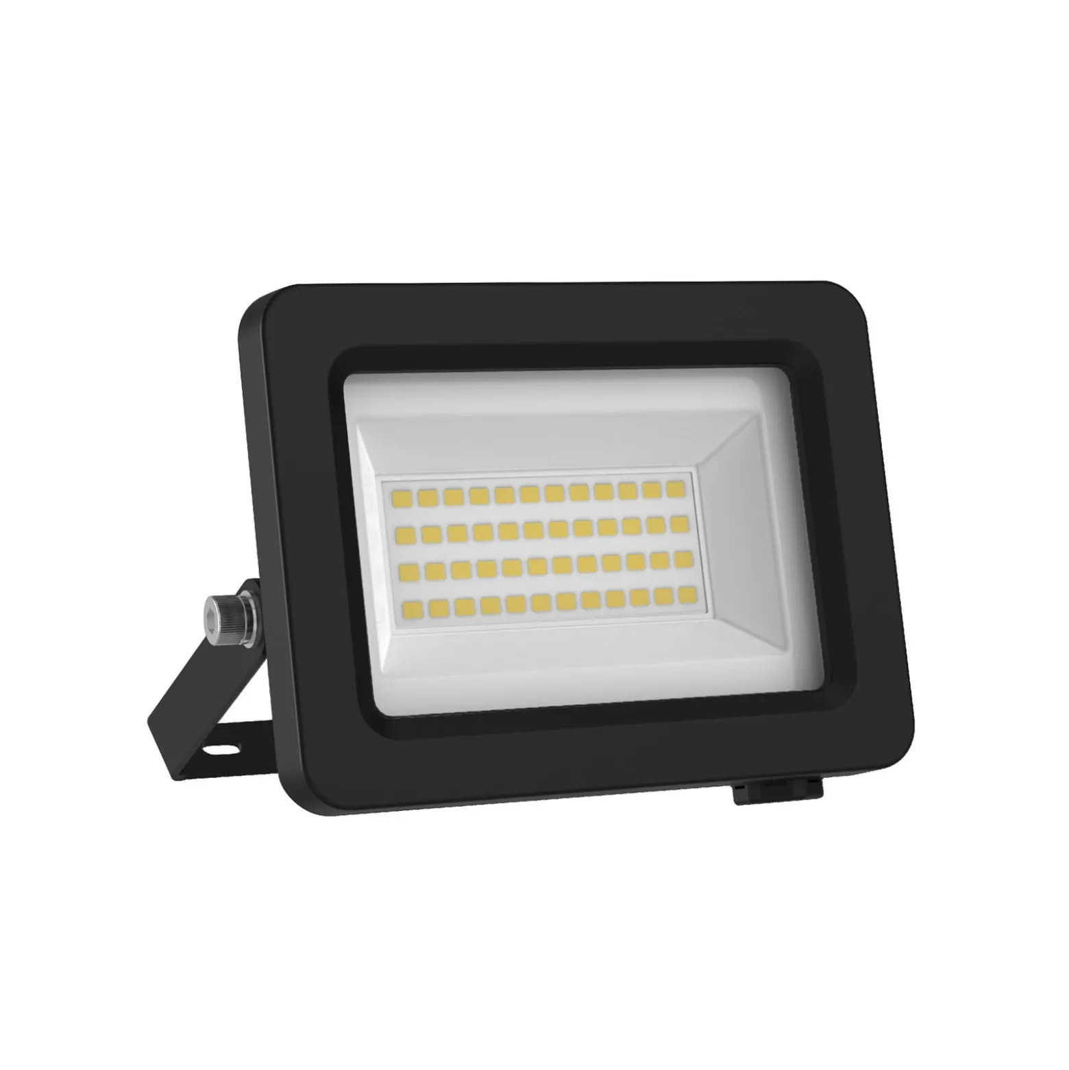 OSRAM LED-kohdevalaisin Floodlight EA, 10 W, IP65, musta, alumiini