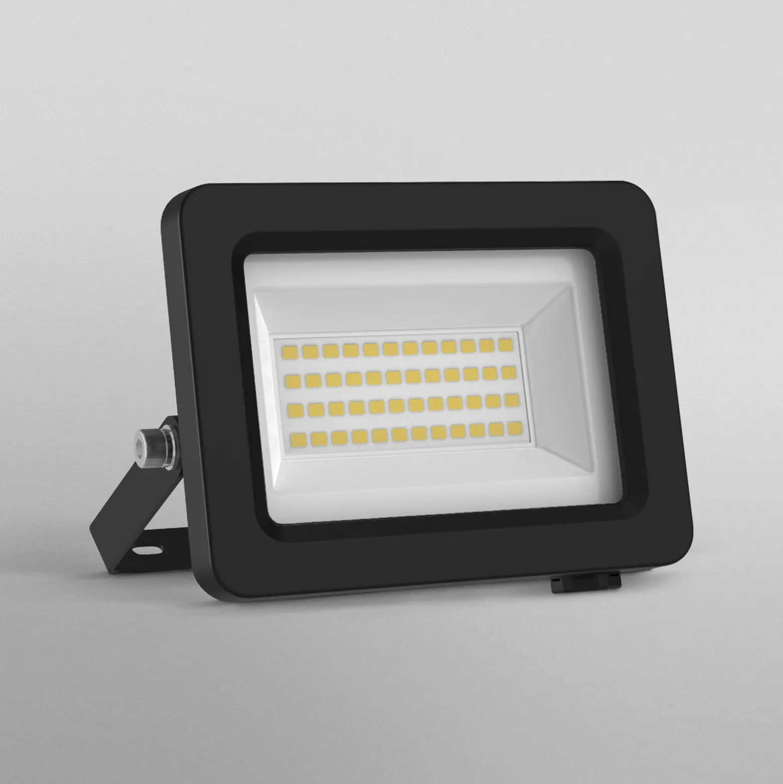 OSRAM LED-kohdevalaisin Floodlight EA, 10 W, IP65, musta, alumiini