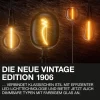 OSRAM LED-kynttilävalaisin Vintage 1906, E14 hehkulanka 4W 824 kultainen