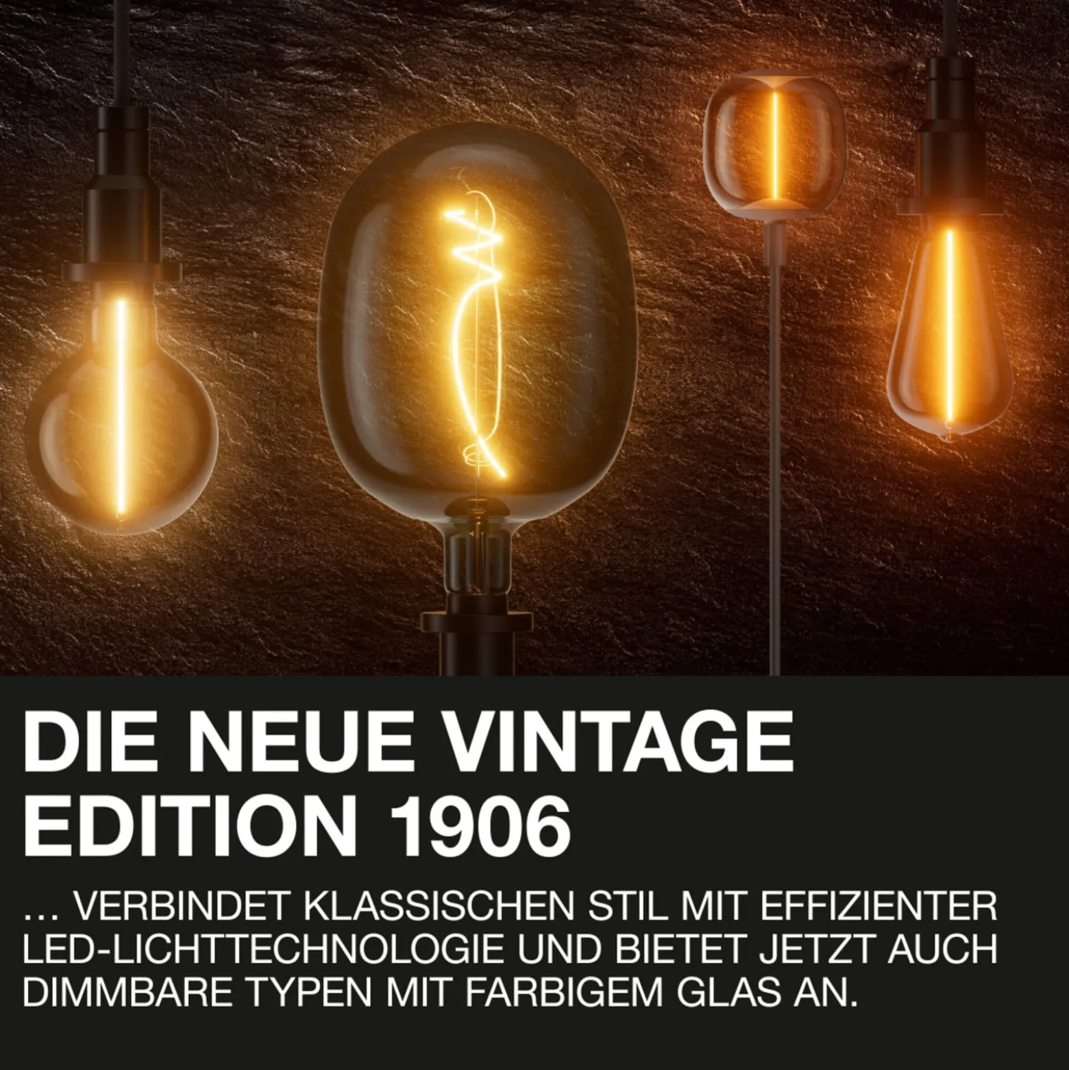 OSRAM LED-kynttilävalaisin Vintage 1906, E14 hehkulanka 4W 824 kultainen