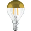 OSRAM LED-lamppu E14 Mirror CLP kulta 4W 2700K 2W