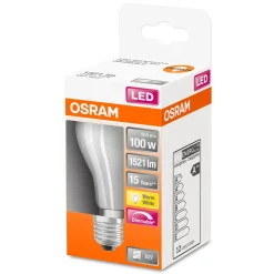 OSRAM-LED-lamppu E27 Superstar 11 W matta 2 700 K