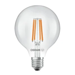 OSRAM LED-lamppu Globe G95 E27 5W hehkulanka 2,700K