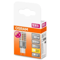 OSRAM LED-lamppu G9 4W 2700K kirkas 3-vaiheinen himmennys