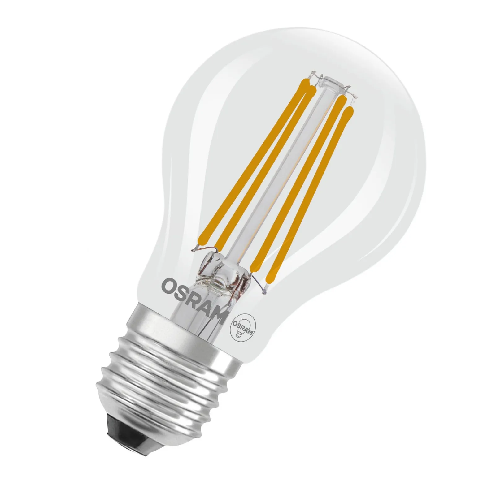 OSRAM LED-lamppu hehkulamppu E27 3.8W 827 EEK A 3-pakkaus
