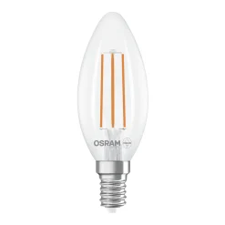 OSRAM LED-lamppu kynttilän hehkulanka E14 3.8W 4000K 806lm