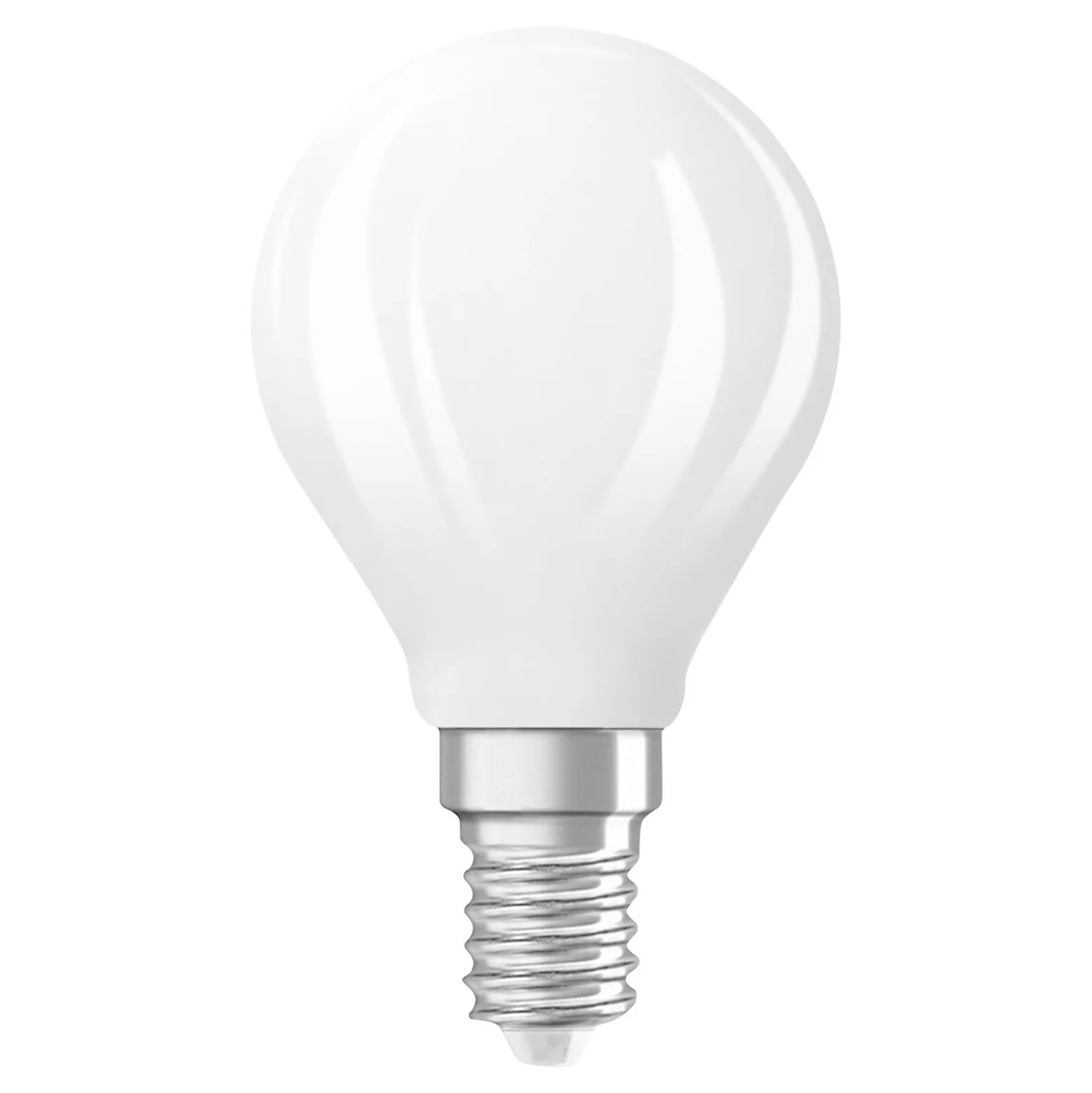 OSRAM LED-lamppu, pisaranmuotoinen, E14, 3,4 W, mattapintainen, 2700 K,