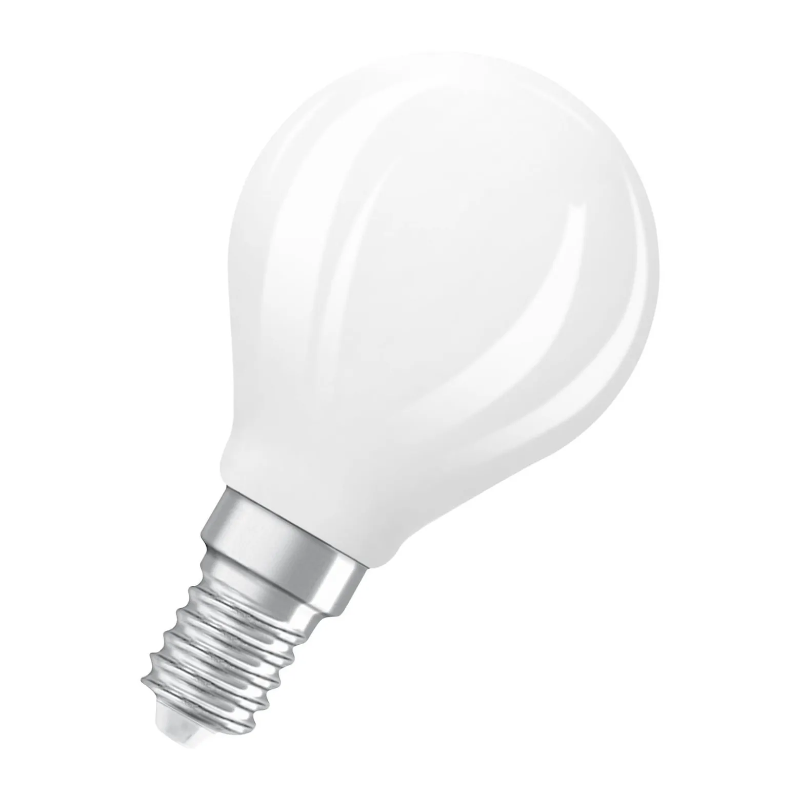 OSRAM LED-lamppu, pisaranmuotoinen, E14, 3,4 W, mattapintainen, 2700 K,