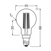 OSRAM LED-lampun hehkulanka E14 3.8W 2700K 806lm 3.8W 2700K 806lm