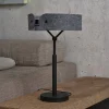 OSRAM LED-pöytälamppu Decor Curve Felt, harmaa, huopa, 3 000 K